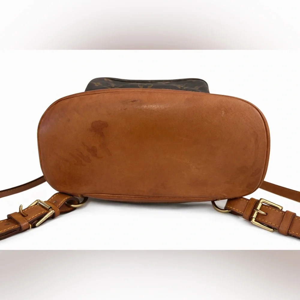 Louis Vuitton 1999 Montsouris PM Backpack Vintage Monogram Like New w/ Box